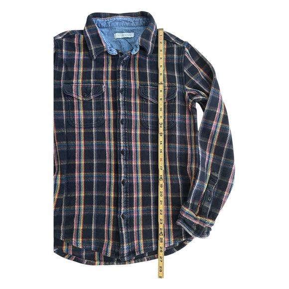 The Outerknown Men's Blanket Shirt Front Pockets Large Organic Cotton Button Up - Picture 3 of 11